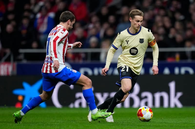 Football. La Liga. Atletico Madrid - FC Barcelona. 12.02.2025