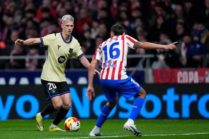 Football. La Liga. Atletico Madrid - FC Barcelona. 12.02.2025