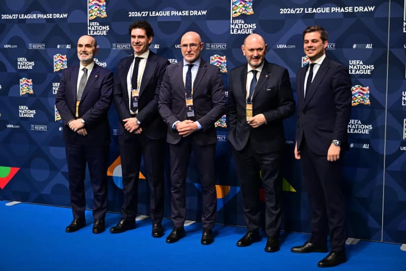 Football. UEFA Nations League. Draw. 12.02.2026