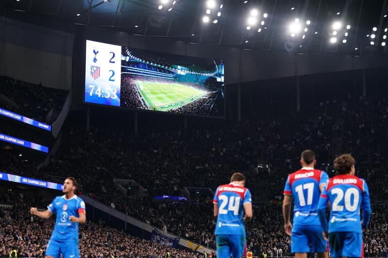 Football. UEFA Champions League. Tottenham Hotspur - Atletico Madrid. 18.03.2026