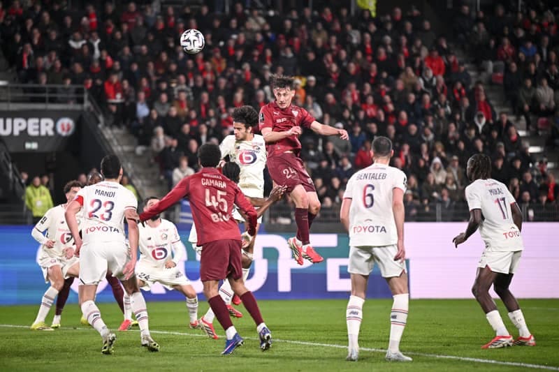 Football. Ligue 1. Stade Rennais FC - Lille OSC. 15.03.2026