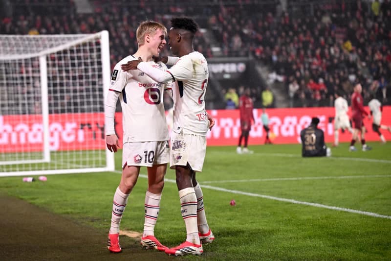 Football. Ligue 1. Stade Rennais FC - Lille OSC. 15.03.2026