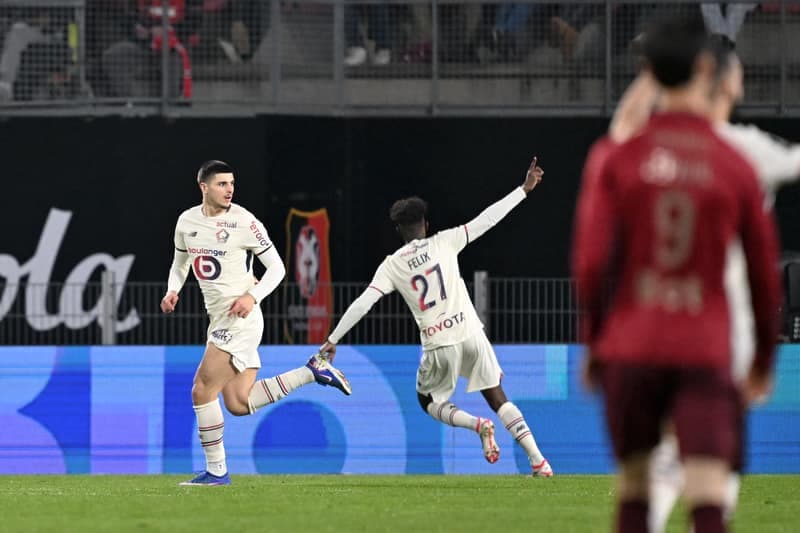 Football. Ligue 1. Stade Rennais FC - Lille OSC. 15.03.2026