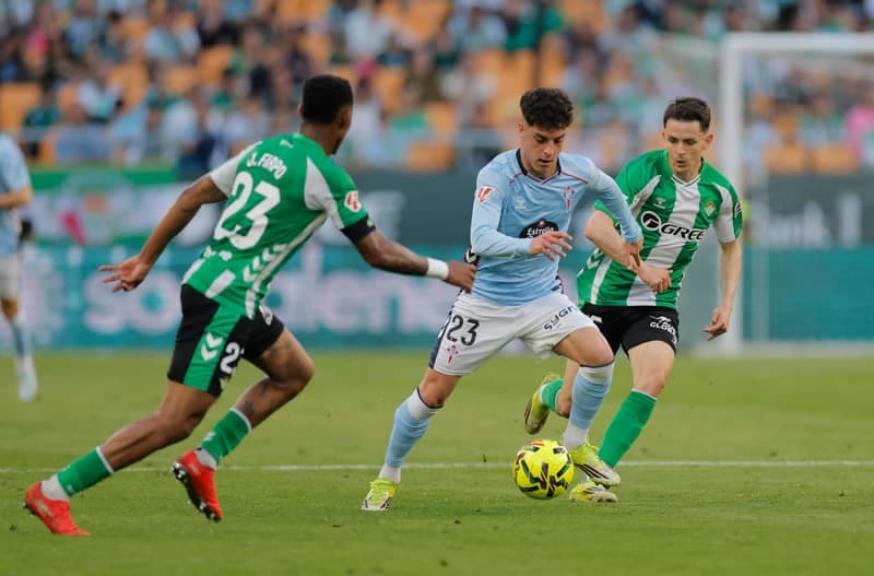 Football. La Liga. Betis - Celta. 15.03.2026
