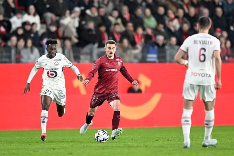 Football. Ligue 1. Stade Rennais FC - Lille OSC. 15.03.2026
