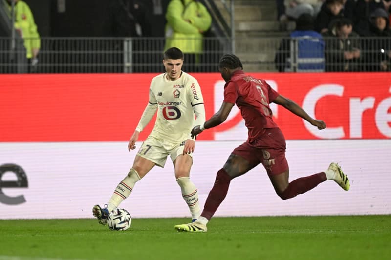 Football. Ligue 1. Stade Rennais FC - Lille OSC. 15.03.2026