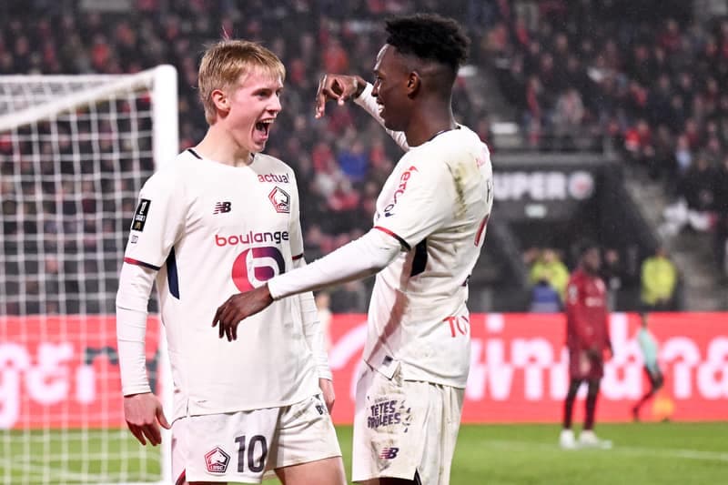 Football. Ligue 1. Stade Rennais FC - Lille OSC. 15.03.2026