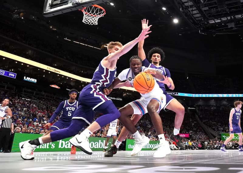 Basketball. Big 12 Tournament. TCU - KU. 12.03.2026