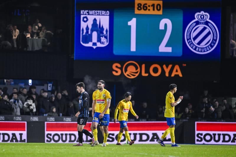 Football. Jupiler Pro League. KVC Westerlo - Club Brugge. 14.03.2026