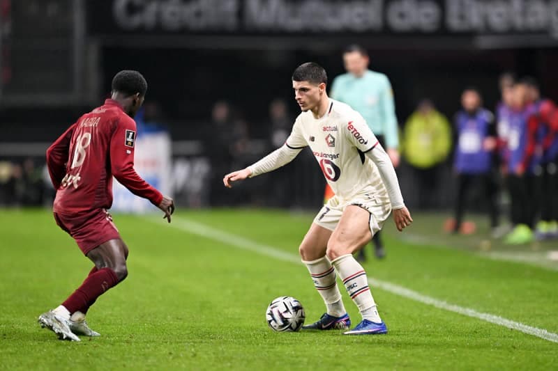 Football. Ligue 1. Stade Rennais FC - Lille OSC. 15.03.2026