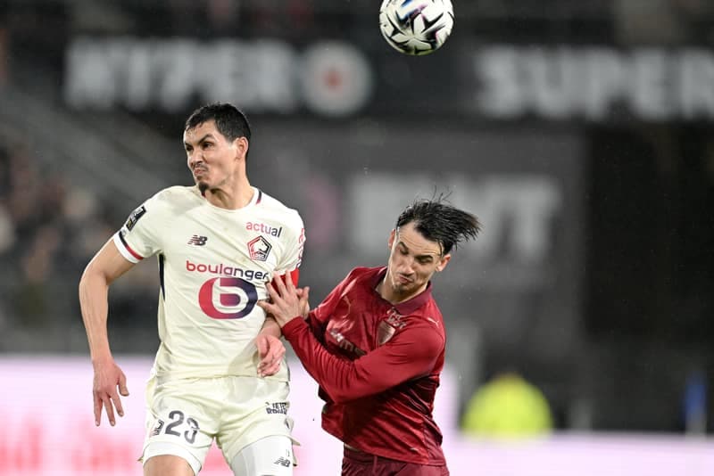 Football. Ligue 1. Stade Rennais FC - Lille OSC. 15.03.2026