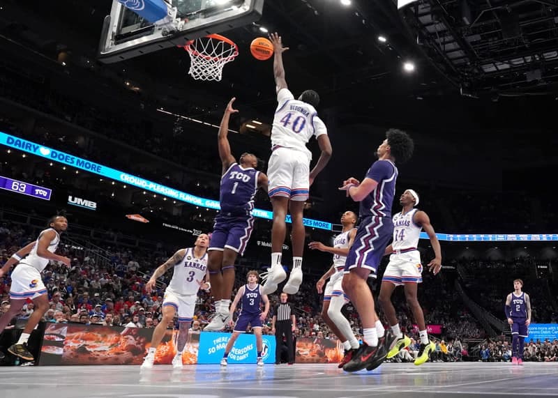 Basketball. Big 12 Tournament. TCU - KU. 12.03.2026