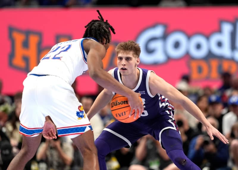 Basketball. Big 12 Tournament. TCU - KU. 12.03.2026