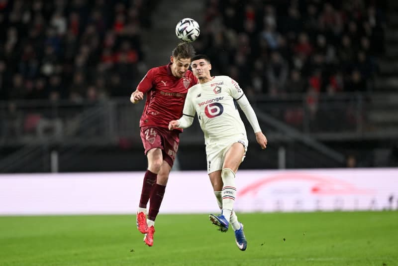 Football. Ligue 1. Stade Rennais FC - Lille OSC. 15.03.2026