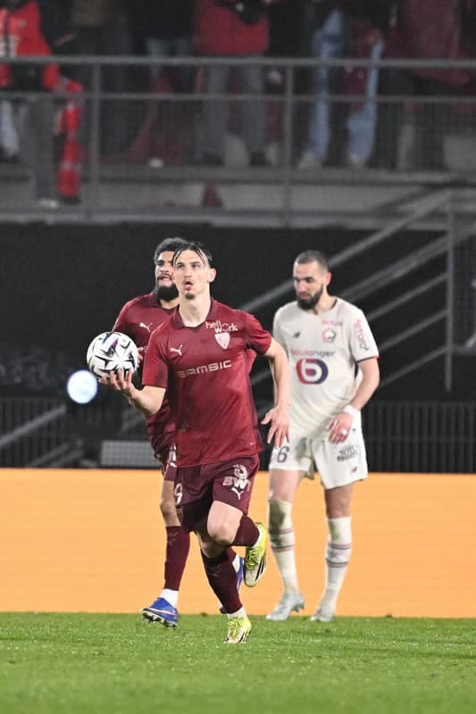 Football. Ligue 1. Stade Rennais FC - Lille OSC. 15.03.2026