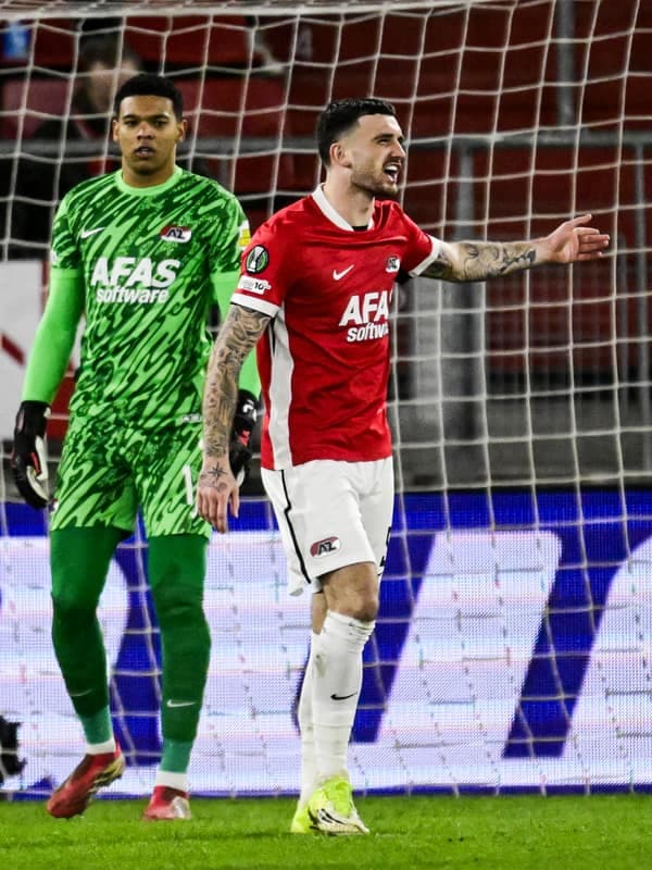 Football. UEFA Conference League. AZ Alkmaar - AC Sparta Praha. 12.03.2026