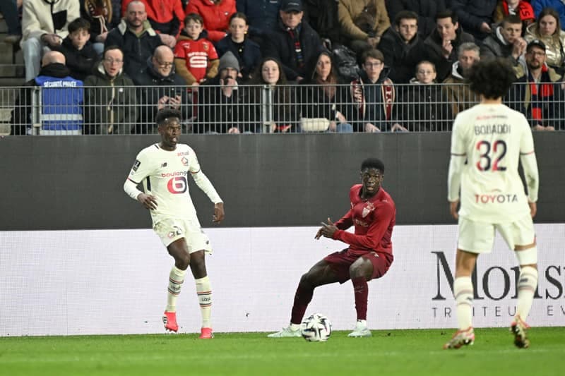 Football. Ligue 1. Stade Rennais FC - Lille OSC. 15.03.2026