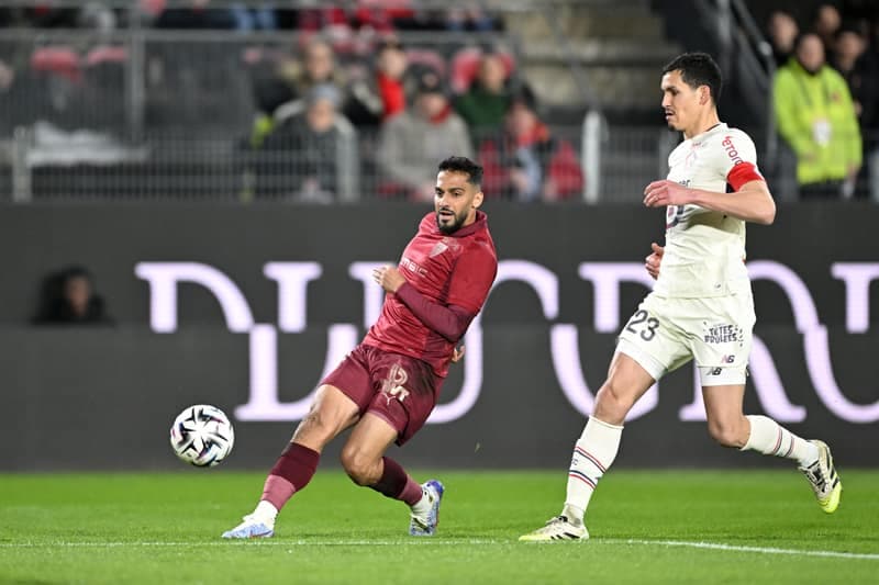 Football. Ligue 1. Stade Rennais FC - Lille OSC. 15.03.2026