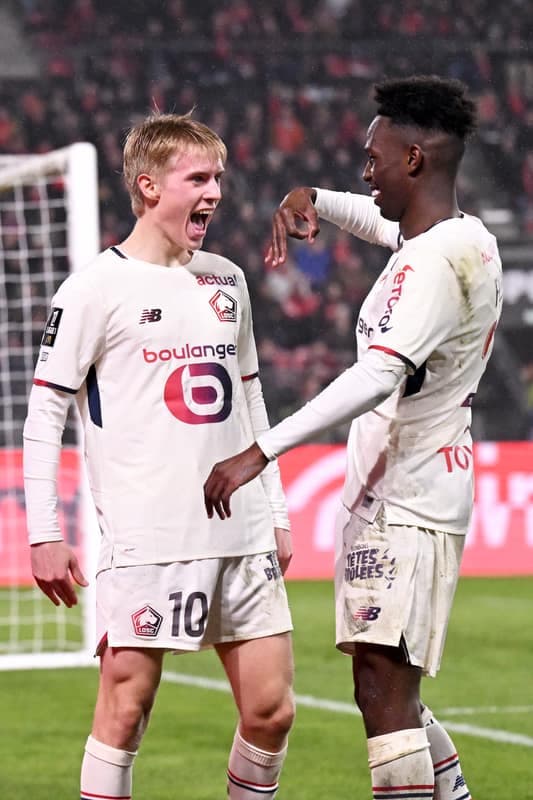 Football. Ligue 1. Stade Rennais FC - Lille OSC. 15.03.2026