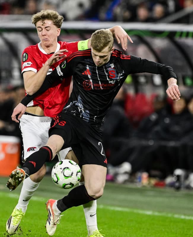 Football. UEFA Conference League. AZ Alkmaar - AC Sparta Praha. 12.03.2026