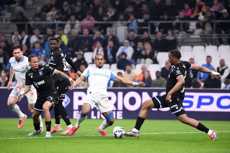 Football. Ligue 1 McDonald's. Olympique de Marseille - AJ Auxerre. 13.03.2026