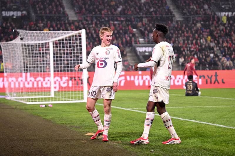 Football. Ligue 1. Stade Rennais - Lille OSC. 15.03.2026