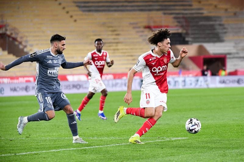 Football. Ligue 1. AS Monaco - Stade Brestois 29. 14.03.2026
