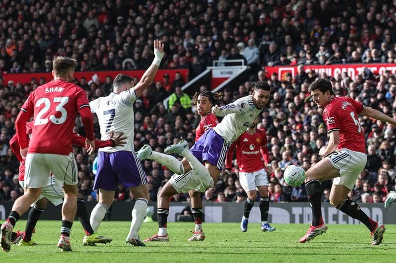 Football. Premier League. Manchester United - Aston Villa. 15.03.2026