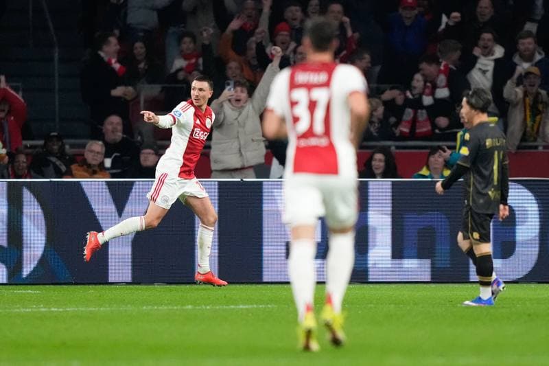 Football. Dutch Eredivisie. Ajax - Sparta Rotterdam. 14.03.2026