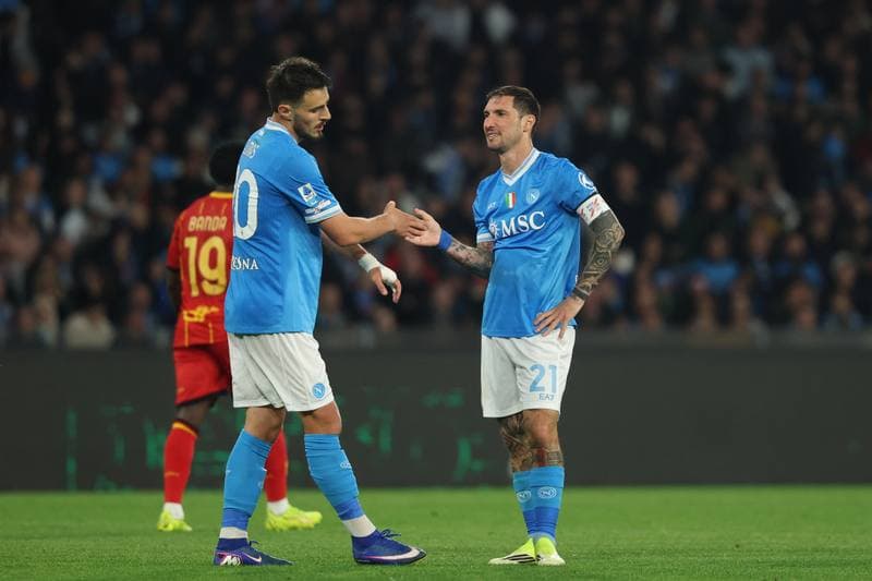 Football. Serie A. Napoli - Lecce. 14.03.2026