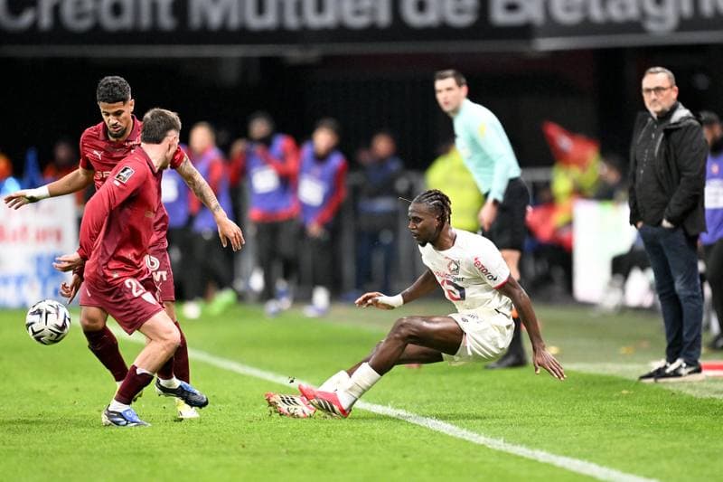 Football. Ligue 1. Stade Rennais - Lille OSC. 15.03.2026