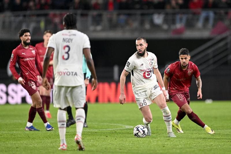 Football. Ligue 1. Stade Rennais - Lille OSC. 15.03.2026