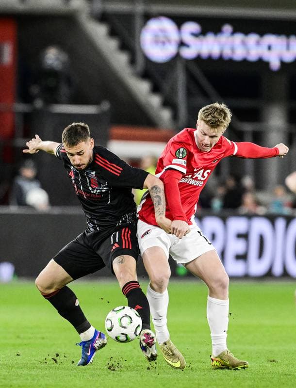 Football. UEFA Conference League. AZ Alkmaar - AC Sparta Praha. 12.03.2026