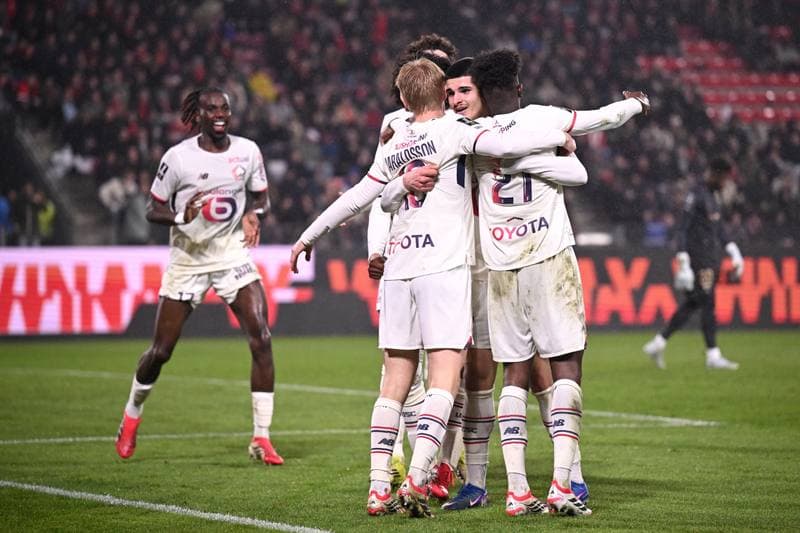 Football. Ligue 1. Stade Rennais - Lille OSC. 15.03.2026