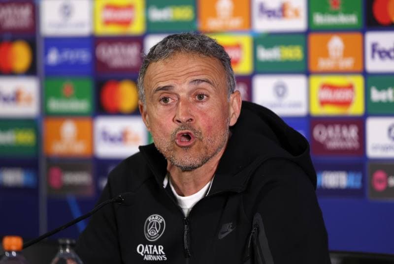 Football. Paris Saint-Germain. Press Conference. 16.03.2026