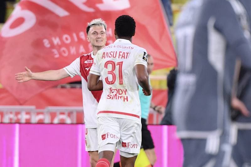 Football. Ligue 1. AS Monaco - Stade Brestois 29. 14.03.2026