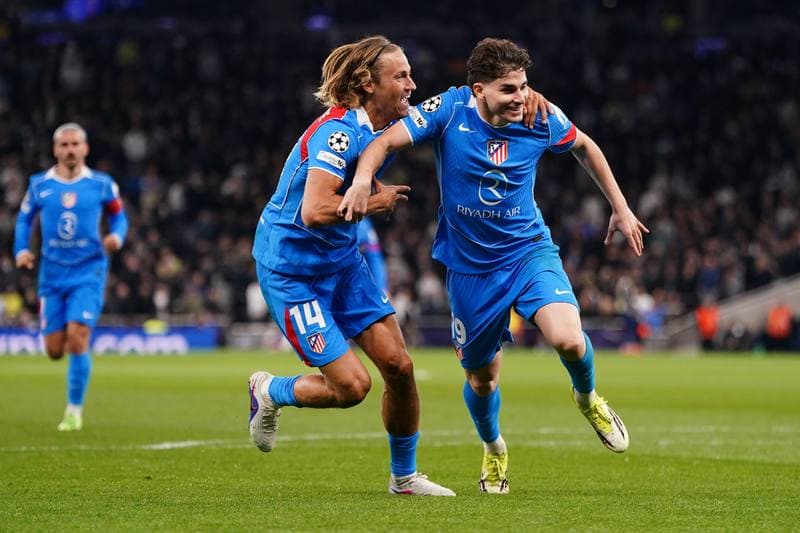 Football. UEFA Champions League. Tottenham Hotspur - Atletico Madrid. 18.03.2026