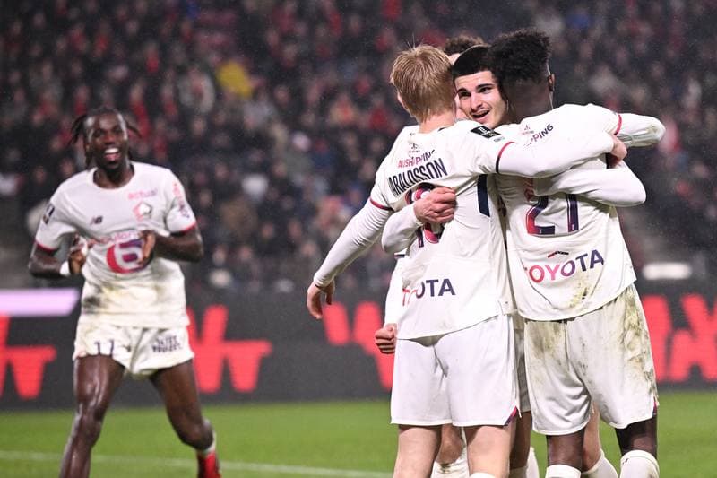 Football. Ligue 1. Stade Rennais - Lille OSC. 15.03.2026
