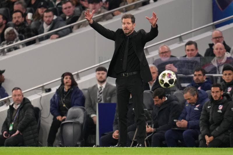 Football. UEFA Champions League. Tottenham Hotspur - Atletico Madrid. 18.03.2026
