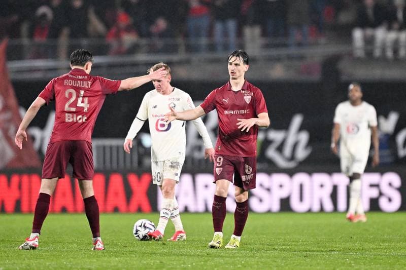 Football. Ligue 1. Stade Rennais - Lille OSC. 15.03.2026