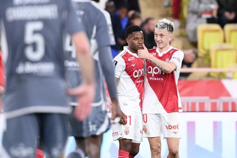 Football. Ligue 1. AS Monaco - Stade Brestois 29. 14.03.2026