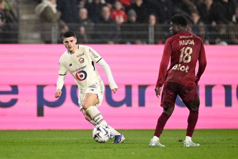 Football. Ligue 1. Stade Rennais - Lille OSC. 15.03.2026