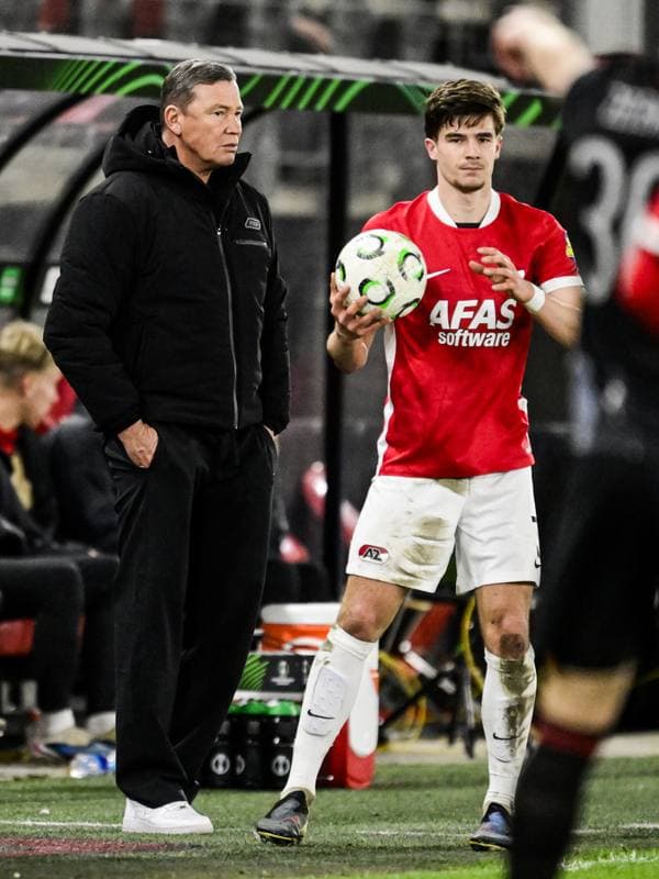 Football. UEFA Conference League. AZ Alkmaar - AC Sparta Praha. 12.03.2026