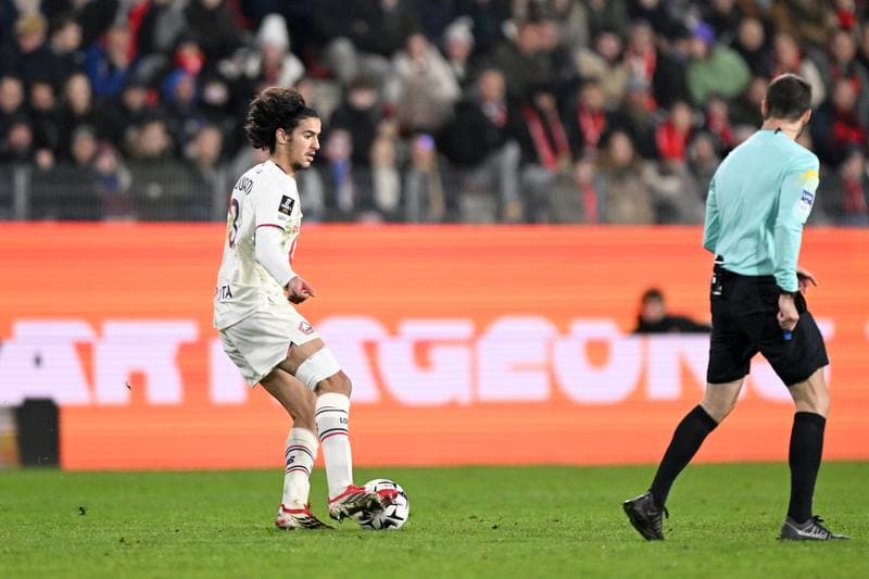 Football. Ligue 1. Stade Rennais - Lille OSC. 15.03.2026
