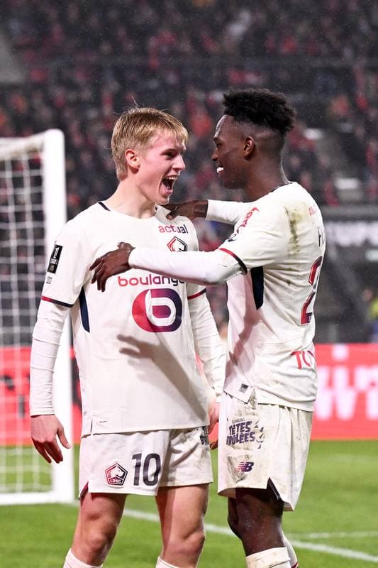 Football. Ligue 1. Stade Rennais - Lille OSC. 15.03.2026