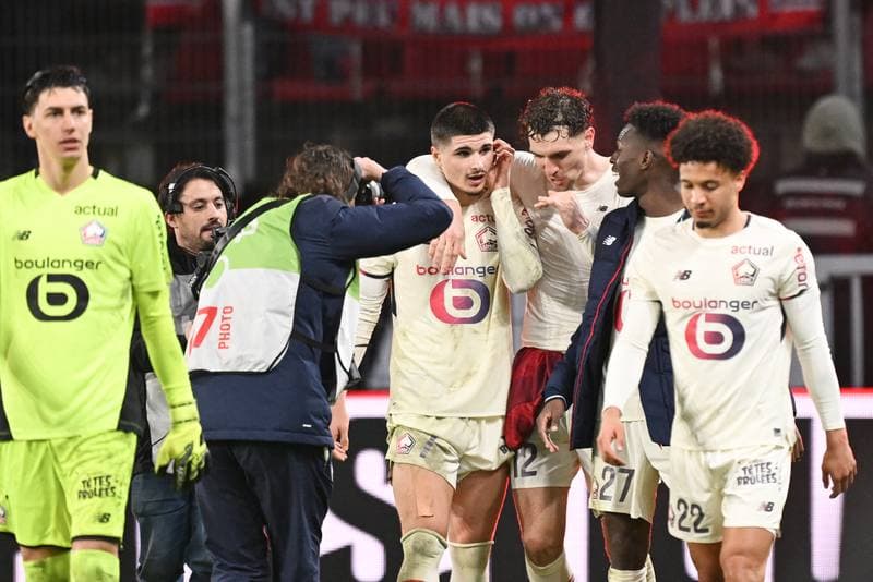 Football. Ligue 1. Stade Rennais - Lille OSC. 15.03.2026