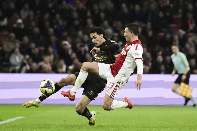 Football. Eredivisie. AFC Ajax - Sparta Rotterdam. 14.03.2026