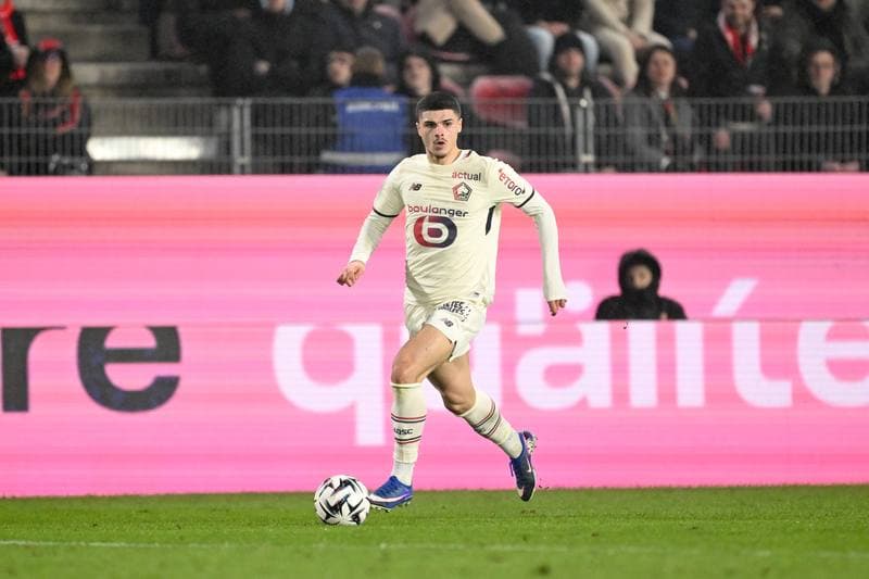 Football. Ligue 1. Stade Rennais - Lille OSC. 15.03.2026