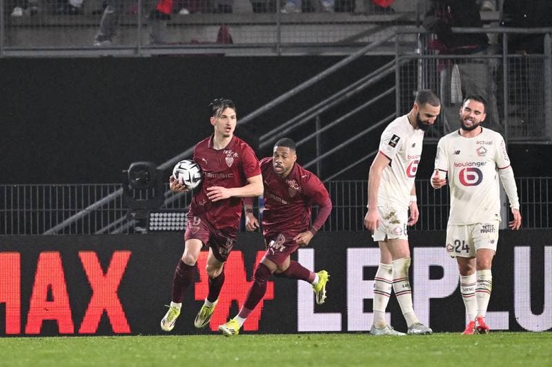 Football. Ligue 1. Stade Rennais - Lille OSC. 15.03.2026