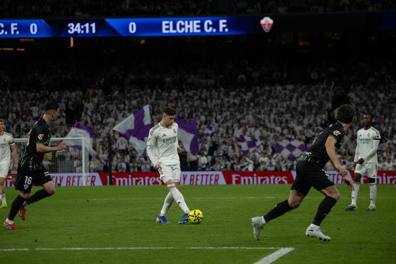 Football. La Liga. Real Madrid - Elche. 14.03.2026